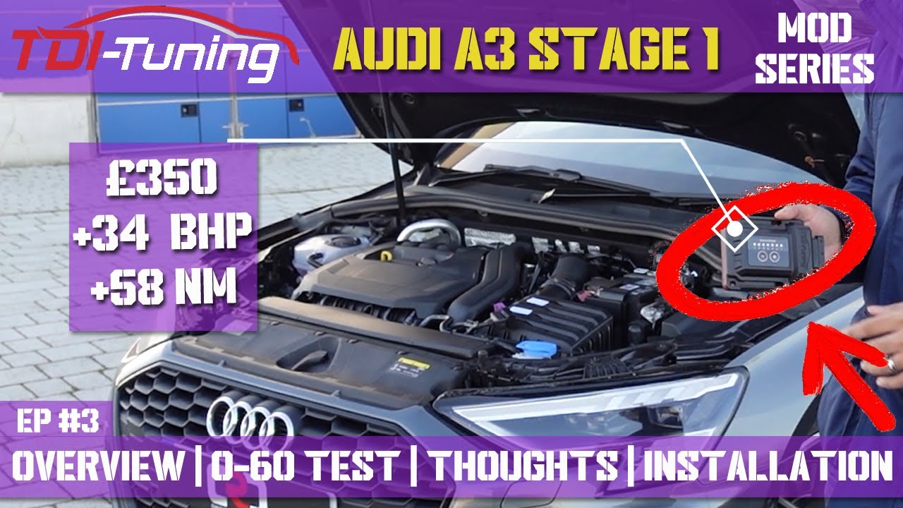 ПЕРЕВОДИМ A3 2021 ГОДА НА СТАДИЮ 1 | УСТАНОВКА КОРОБКИ TDI | ОБЗОР КОРОБКИ TDI TUNING | AUDI MORE...