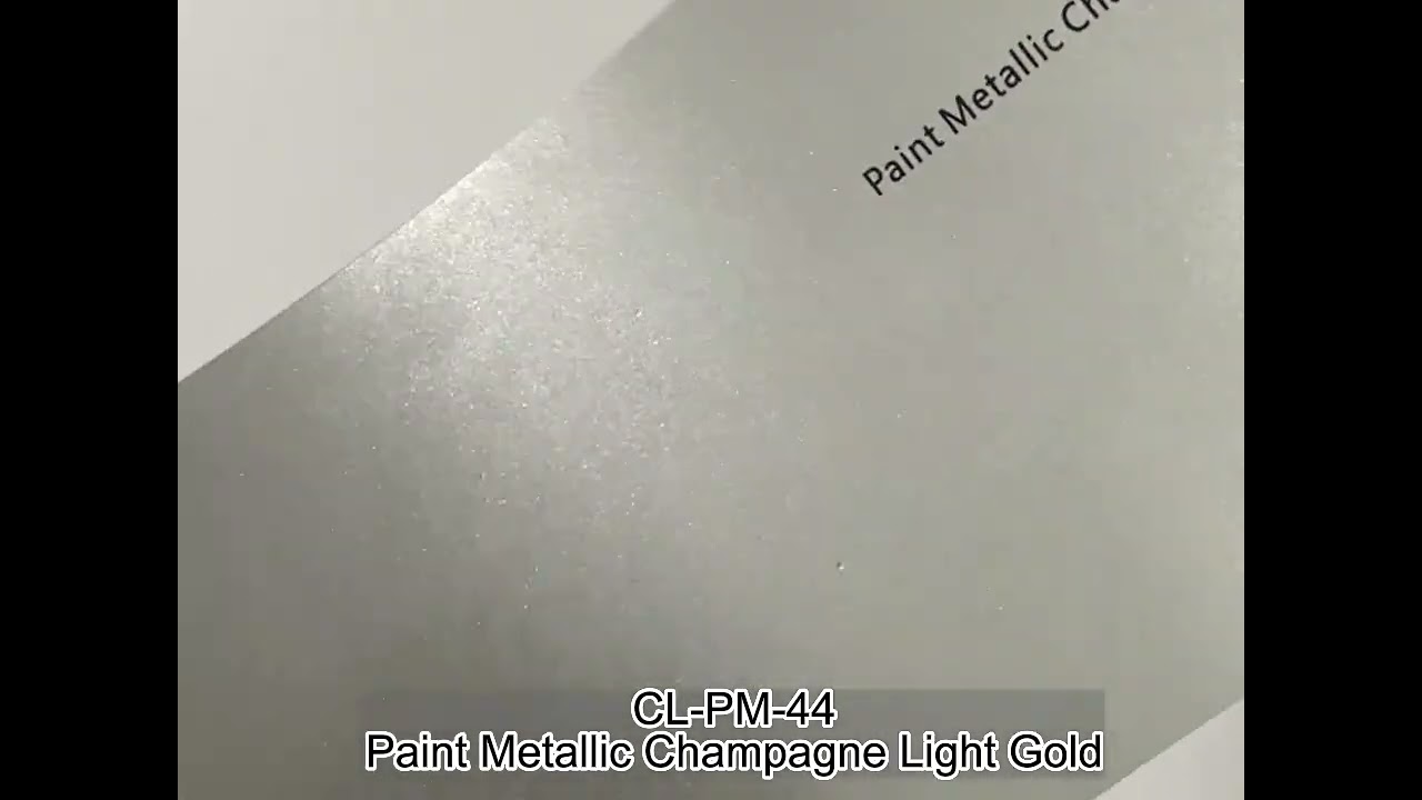 CARLIKE CL-PM-44 PAINT METALLIC CHAMPAGNE LIGHT GOLD VINYL