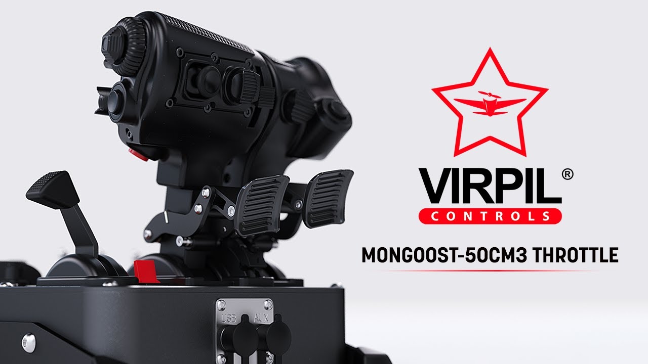 VPC MONGOOST-50CM3 THROTTLE. Официальный анонс | VIRPIL Controls