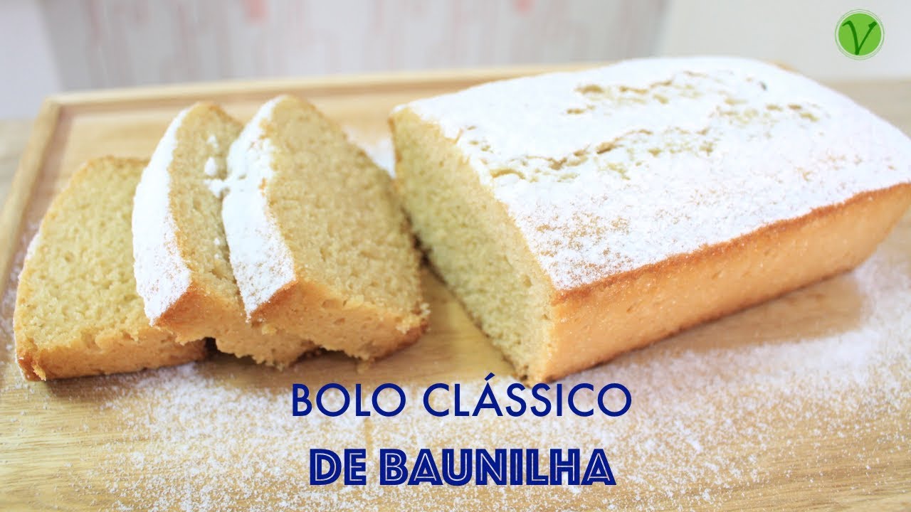 BOLO CLÁSSICO DE BAUNILHA VEGANO #595 | Receitas da Mussinha
