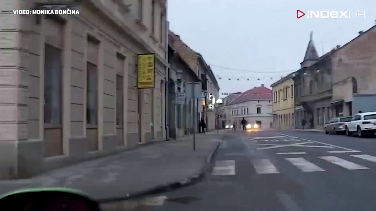 Snimljen trenutak drugog potresa u Petrinji