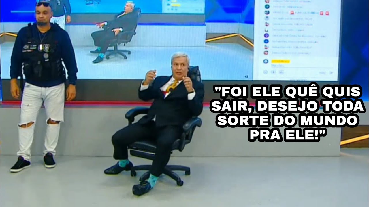 Sikera Junior Fala Sobre a Sa&iacute;da do Samurai ! - tv a cr&iacute;tica