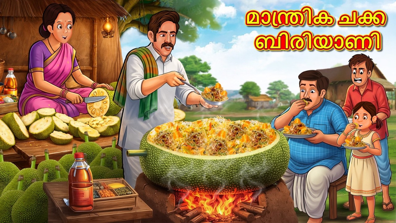 മാന്ത്രിക ചക്ക ബിരിയാണി | New Malayalam Stories | Malayalam Kathakal | Stories In Malayalam