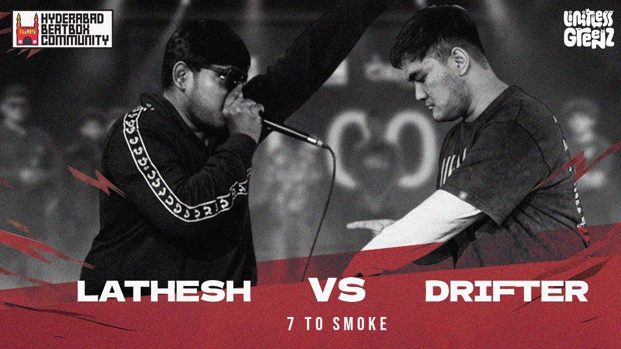 Lathesh vs Drifter | 7-to-smoke Beatbox Battle | HBC 2025 | Open Category(All India)