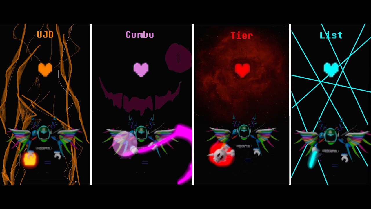 Undertale Judgement Day: Soul Combo Tier List