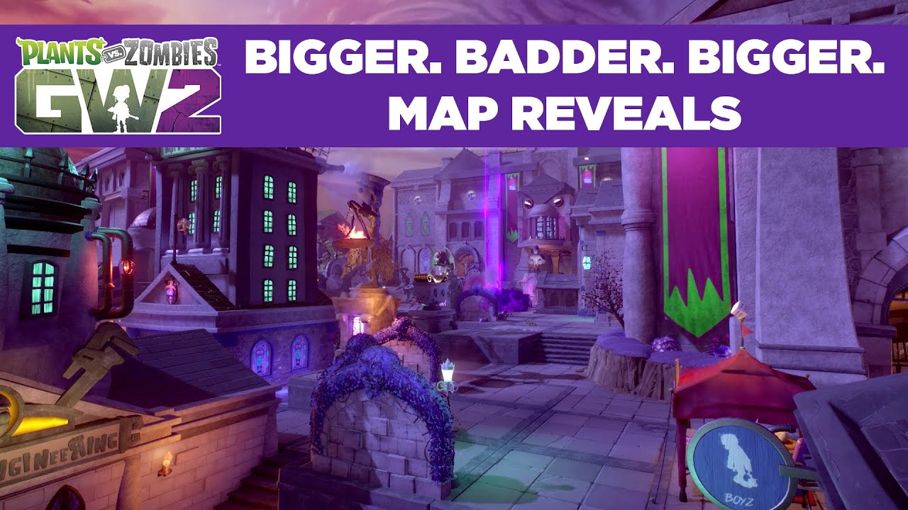 Plants vs. Zombies Garden Warfare 2 | Bigger. Badder. Bigger Map reveal!