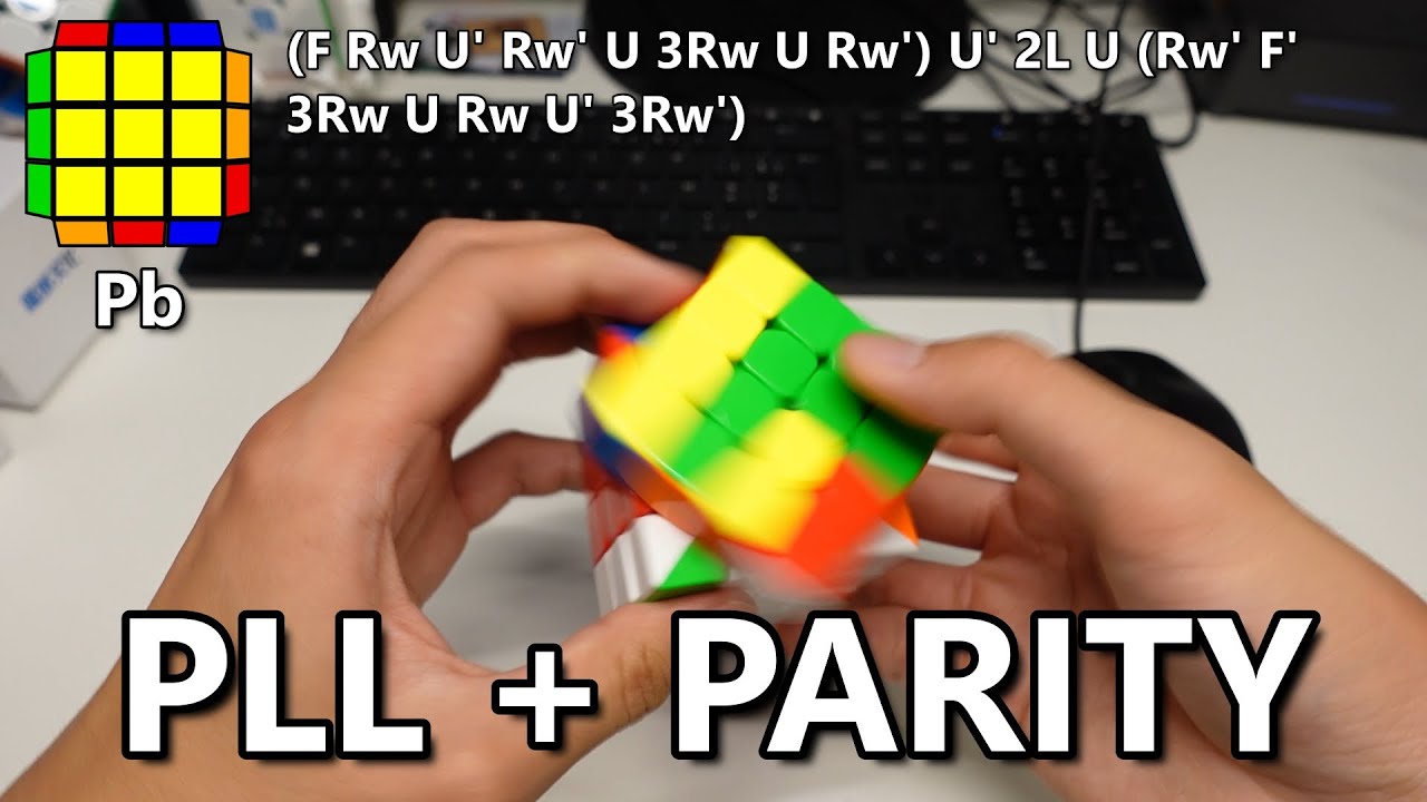 All 4x4 PLL + Parity Algorithms and Fingertricks