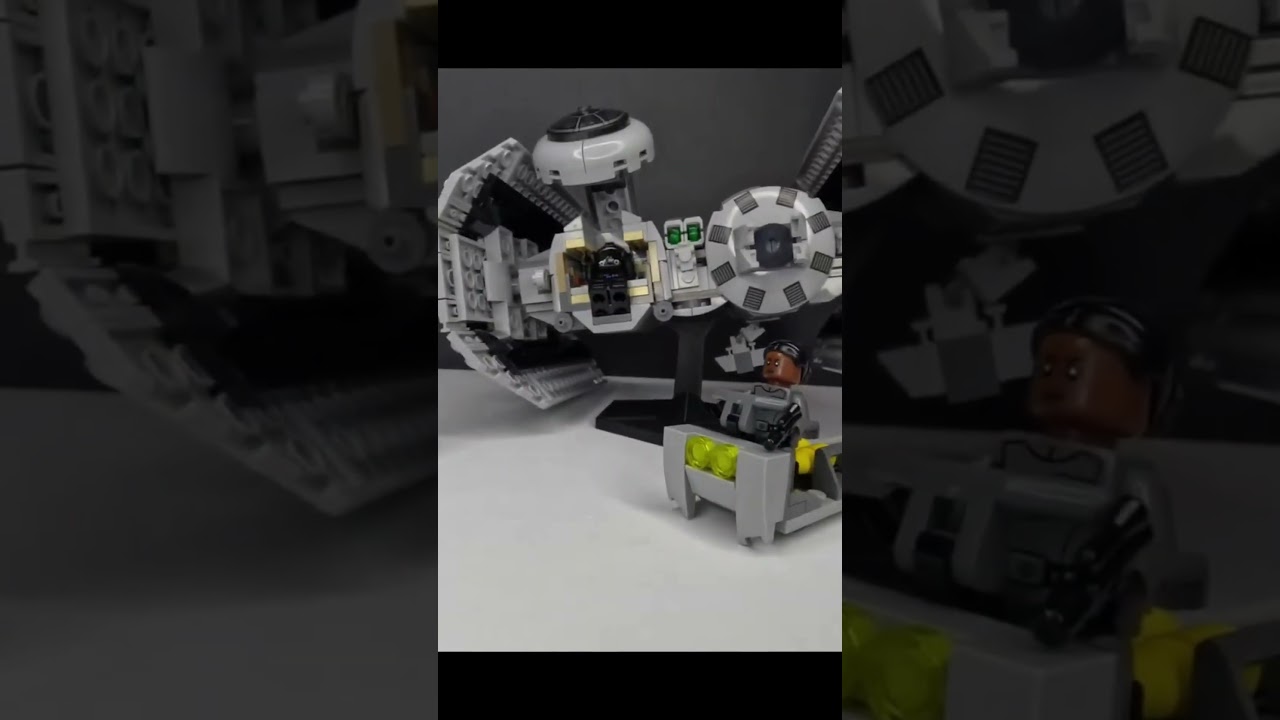 Lego TIE Bomber but something is  just not right... Comment what it is?#lego #starwars