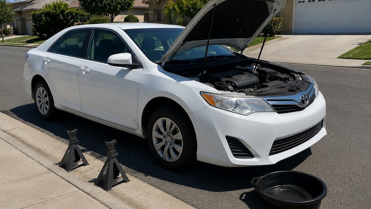 2012–2017 Toyota Camry Oil Change DIY, How To