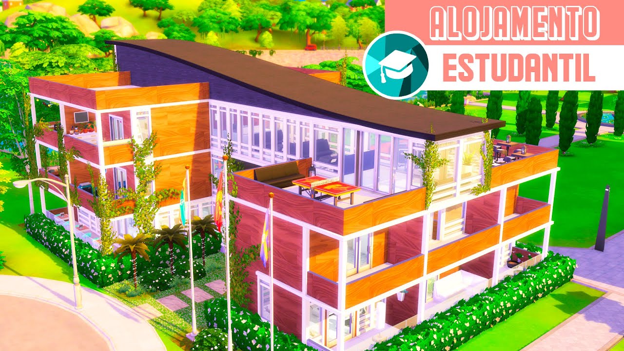 Alojamento Estudantil | The Sims 4: Vida Universitária | Construção
