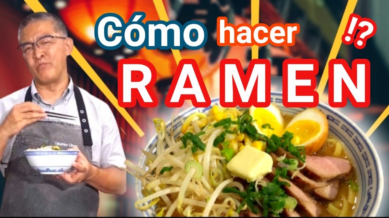 ¿¡Cómo hacer RAMEN en casa!? *Riquísimo* | OHNO KITCHEN