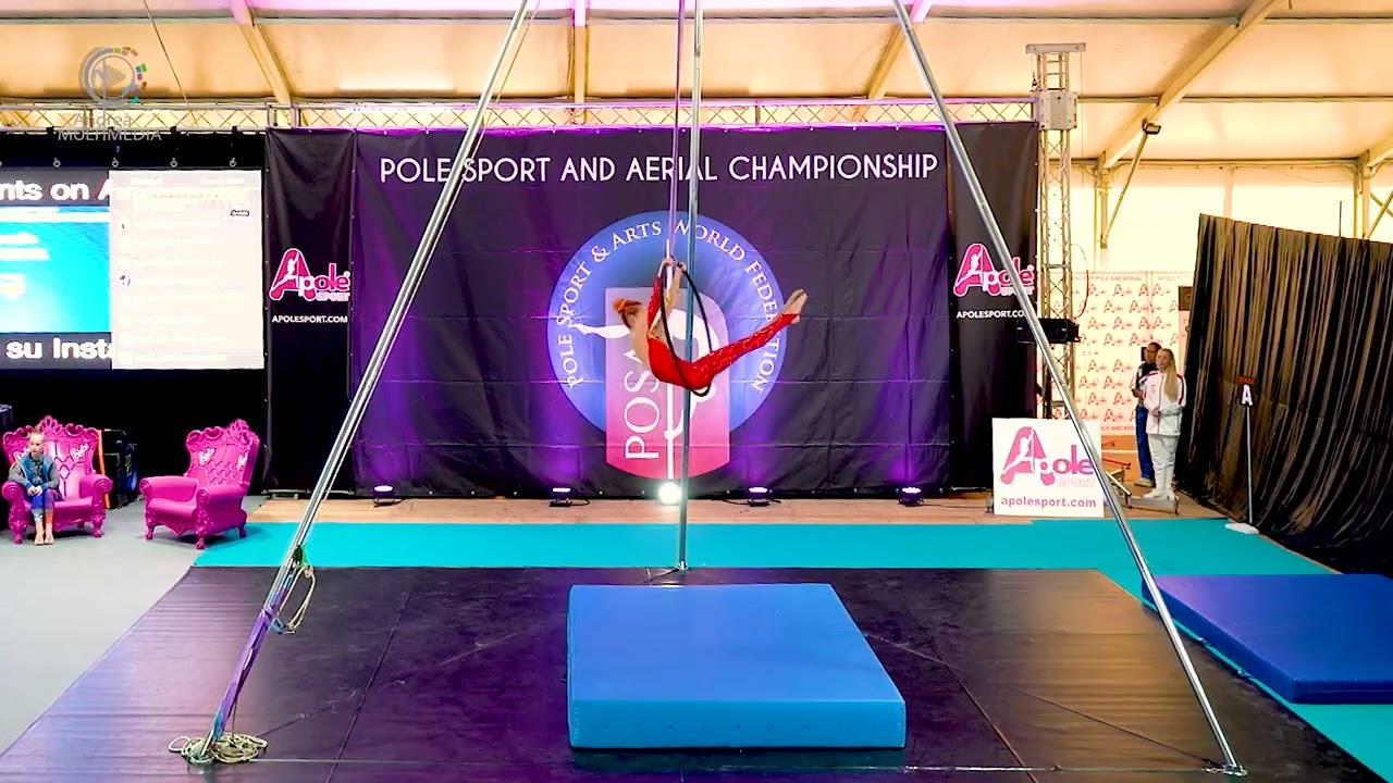 Kseniia Zvirkova (POL) Aerial Sport World Champion 2024