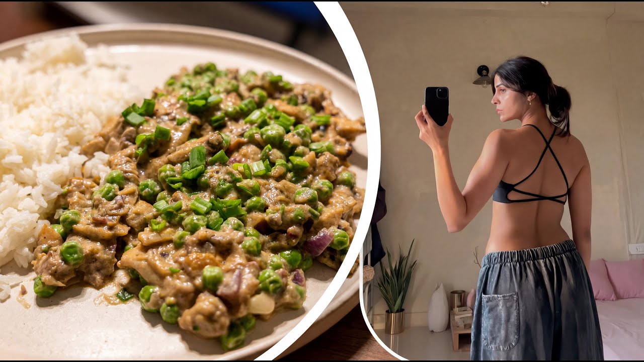 creamy mushroom matar recipe