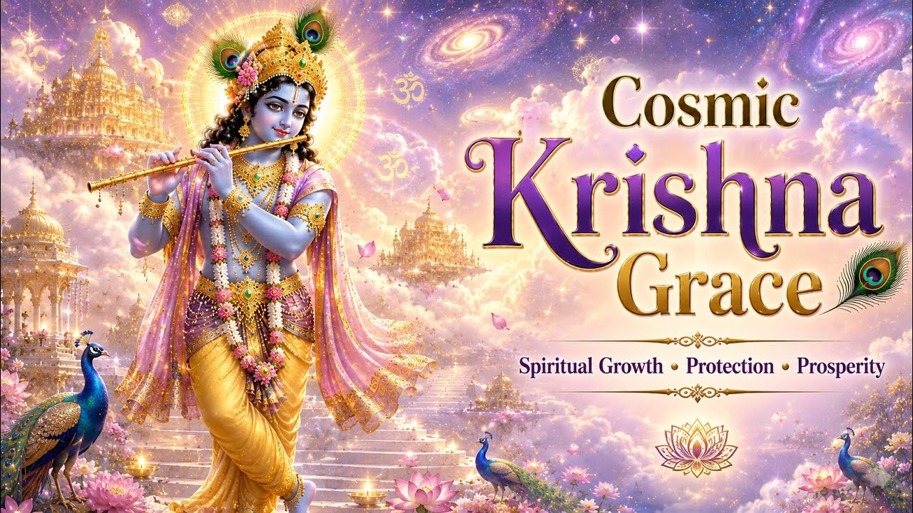 Powerful Lord Krishna Divine Blessings | Attract Love, Joy & Inner Peace