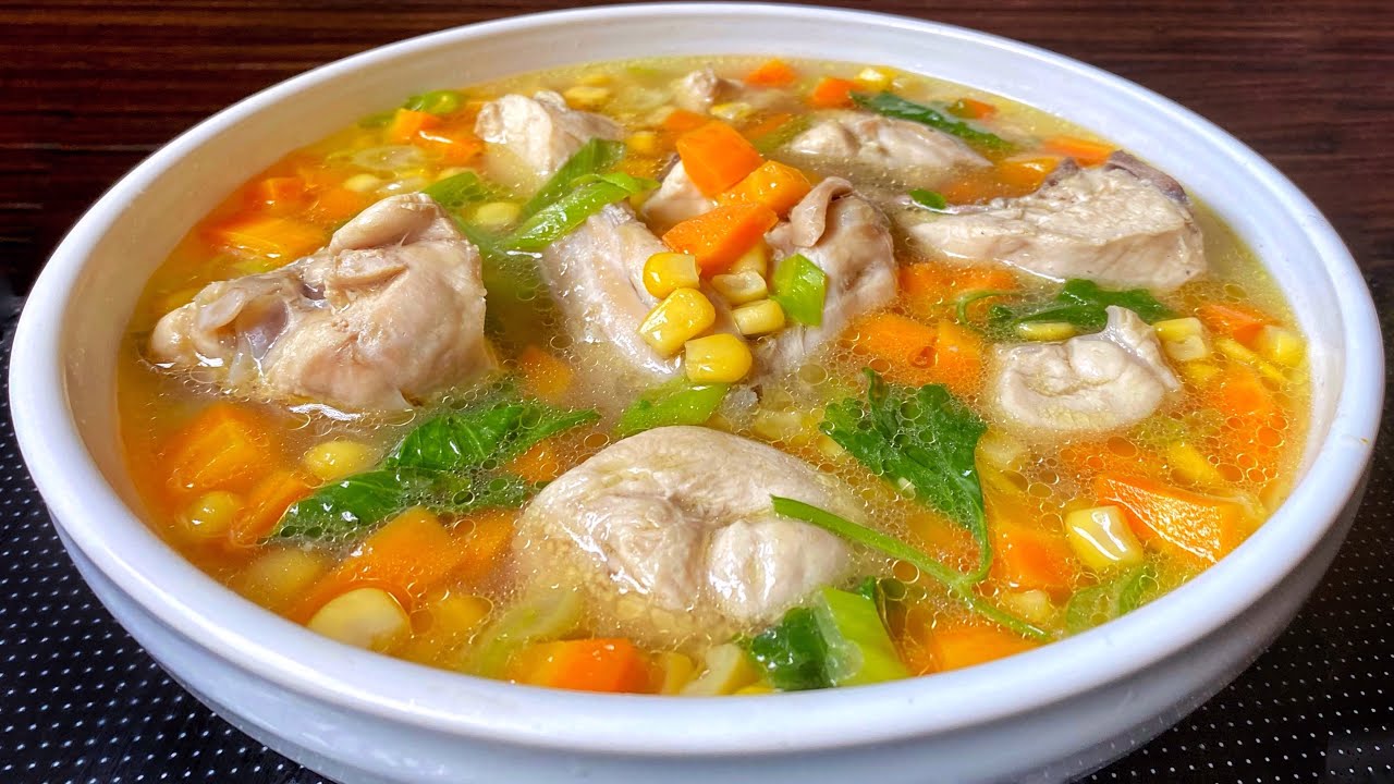 CARA MASAK SOP AYAM ENAK KUAHNYA BERSIH GURIH TANPA BUMBU HALUS |  Ide menu sahur & buka puasa