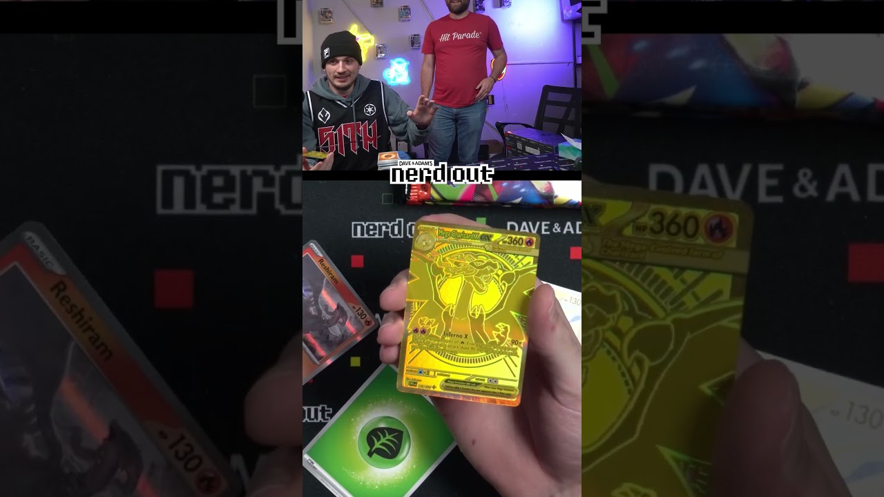 GOLD MEGA CHARIZARD EX OUT OF PHANTASMAL FLAMES 🔥 #pokemon #charizard