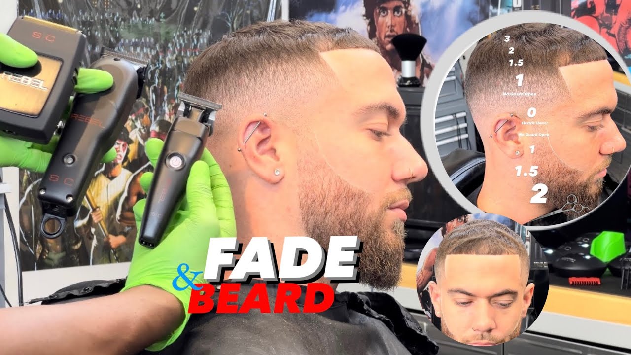 Stylecraft REBEL Shaver Clipper Trimmer | How to Fade for Beginner Barbers