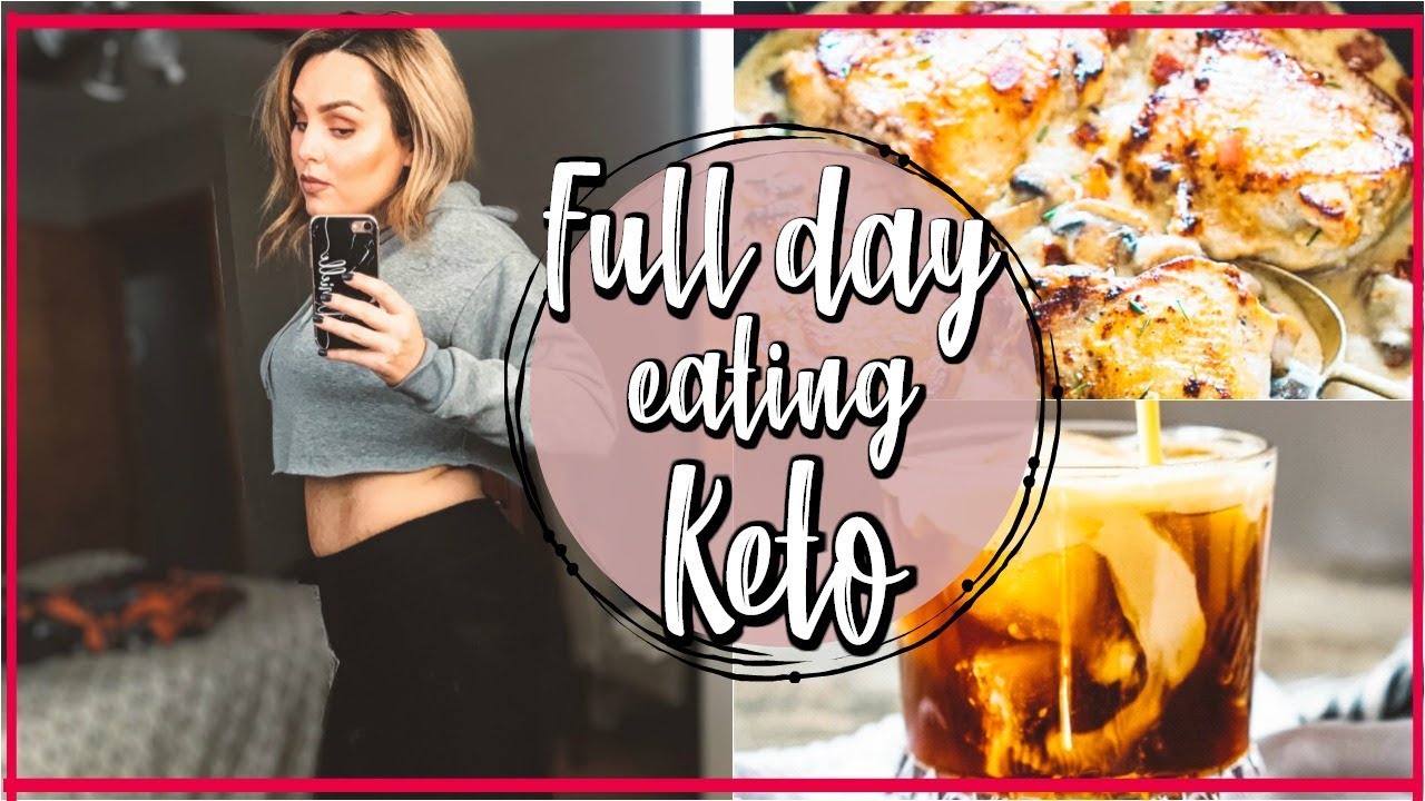 WHAT I EAT IN A DAY ON LAZY KETO / FULL DAY OF EATING KETO / DANIELA DIARIES