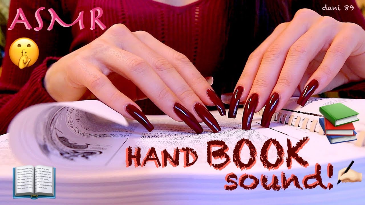🤓 Most voted! 🗳 👉🏻 HandBOOK sound! 📚 📖 🎧 Binaural ASMR ❀ (pt. 1)