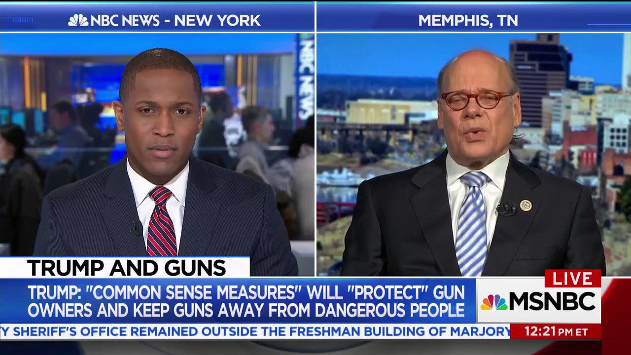 Congressman Cohen Joins MSNBC Live with Aaron Gilchrist to Discuss the Gun Violence Epidemic