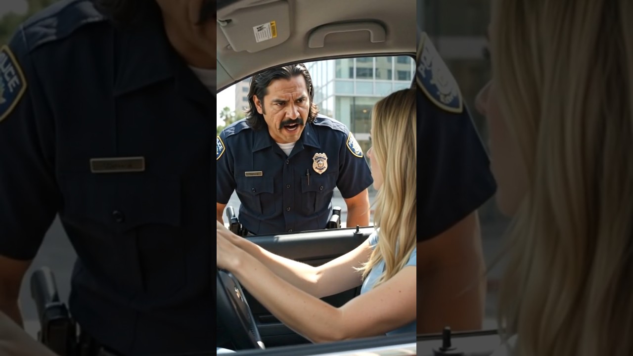 Pulled over: Do you know who my father is? 😆 👱🏻&zwj;♀️👮🏻&zwj;♂️ Cop & Blonde JOKE #joke #tomaslubelecjokes