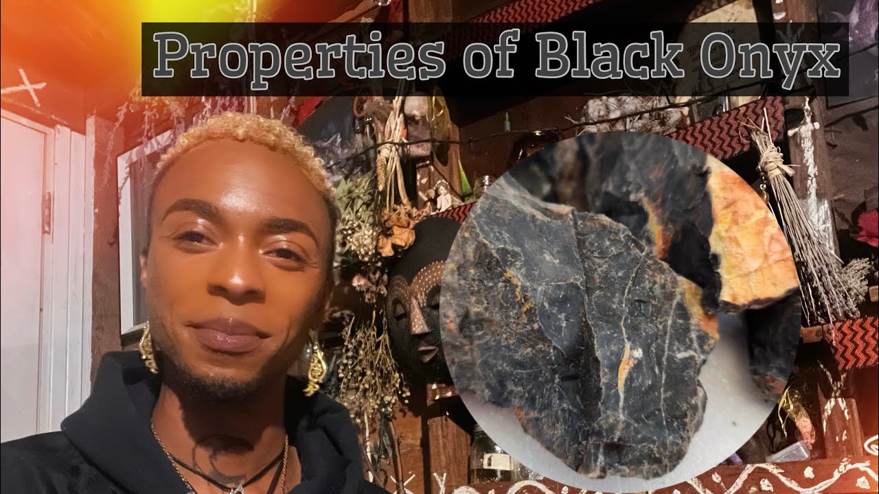 Properties of Black Onyx || The Stone of Strength 🛡️✨