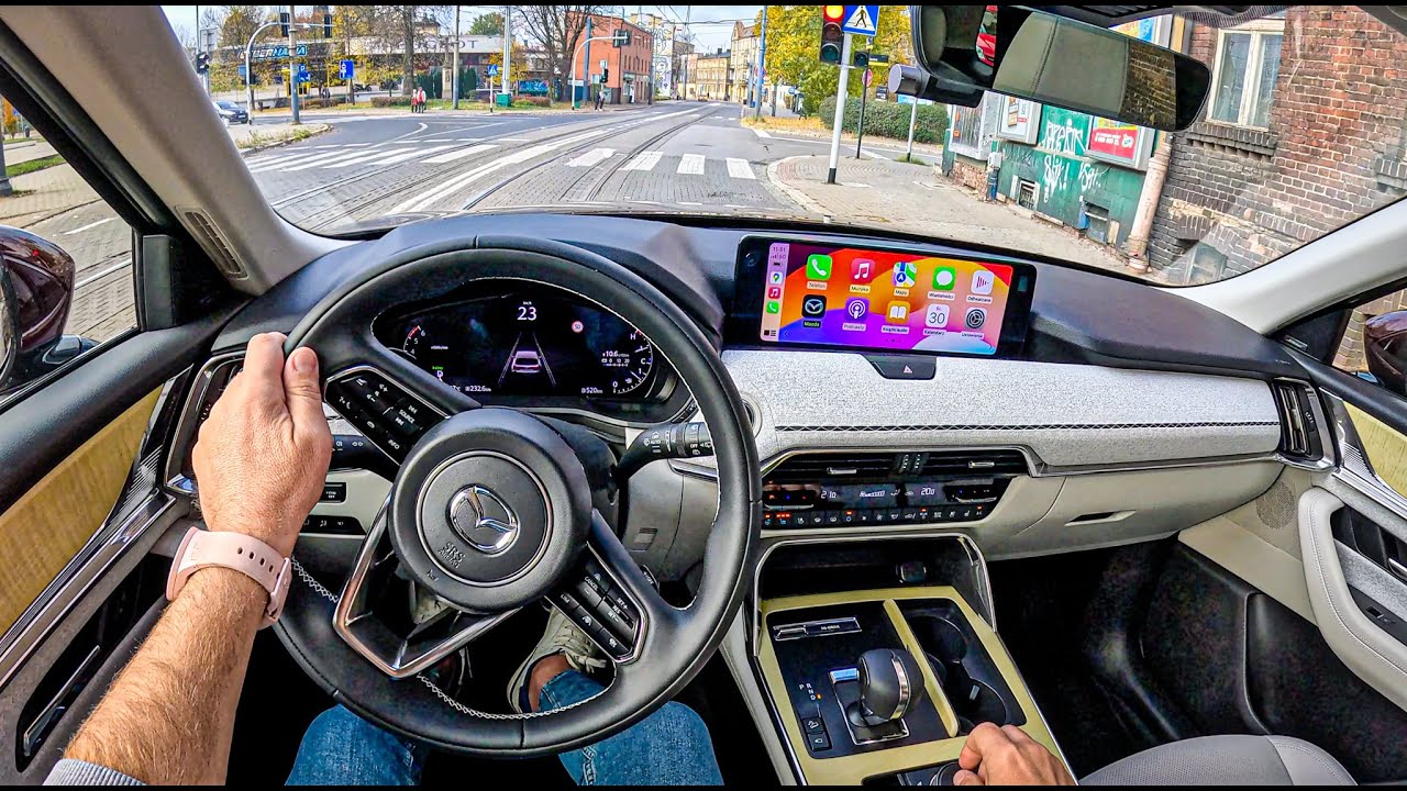 NEW Mazda CX-80 2025 🇯🇵  | 3.3L e-SKYACTIV D 254 hp | POV Test Drive