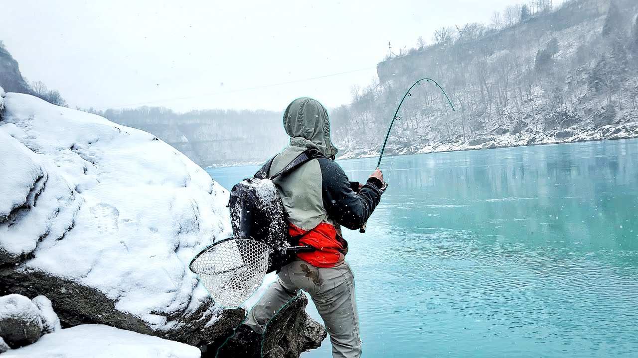 3 Days Braving Brutal Winter Conditions for Legendary River Fish