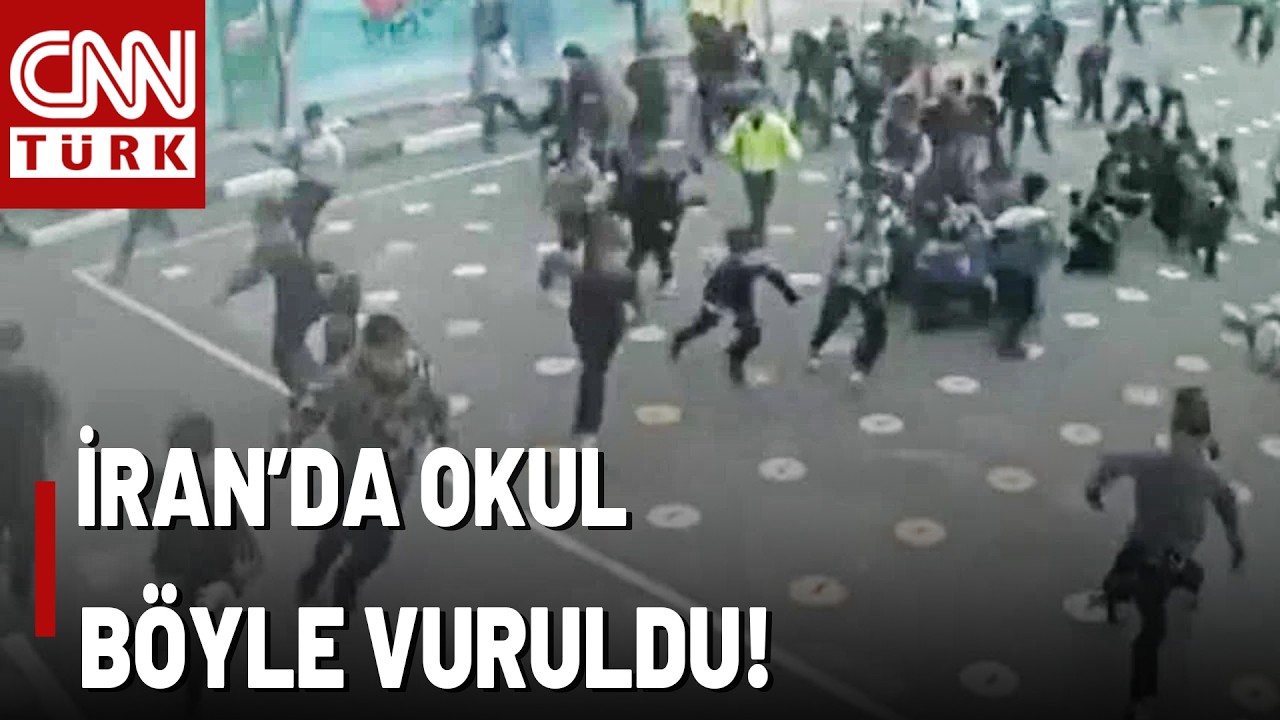 YENİ GÖRÜNTÜ | ABD/İsrail İran'da Okula Böyle Saldırdı!
