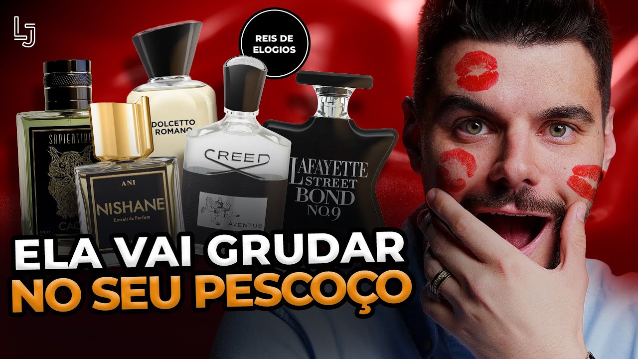 Perfumes de NICHO que fazem ELA GRUDAR no seu PESCOÇO! Cheiros MUITO ELOGIADOS e IMPACTANTES!