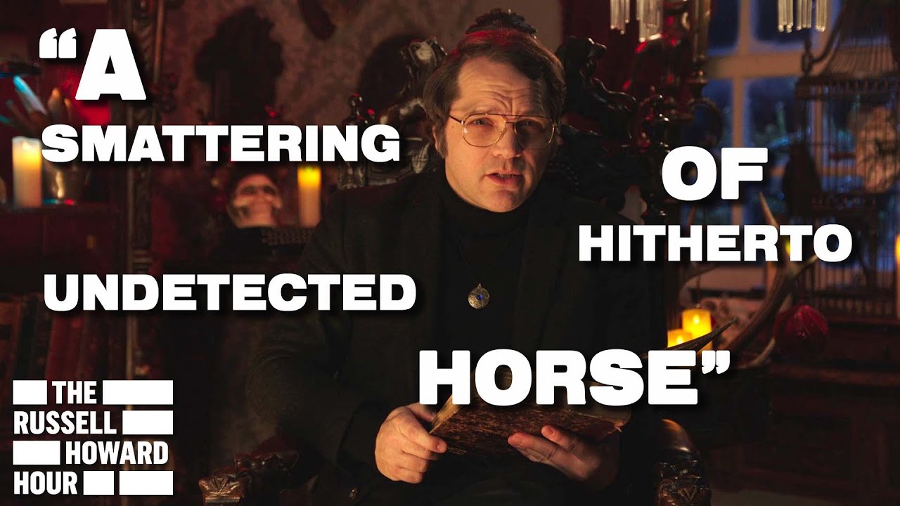 Garth Marenghi Returns To TV After More Than 15 years To Read From His Festive Horror Novel