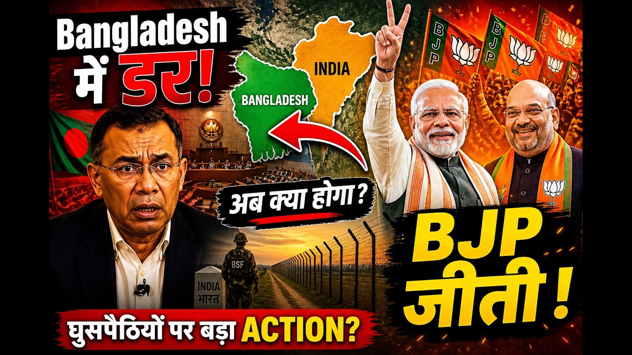 BJP Wins Bengal 2026 🔥 Why Bangladesh is Worried? | Illegal Immigration | Geopolitics Analysis