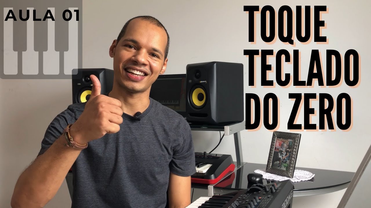 Como tocar Teclado do Zero - Aula 01 Iniciante