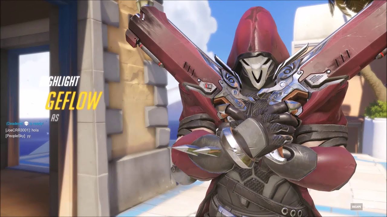 Overwatch Highlights - Reaper shotguns for everyone!