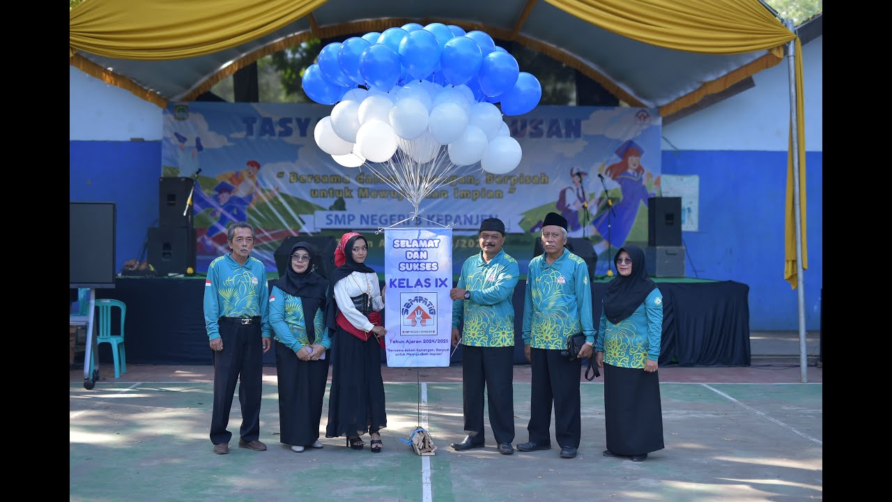 Tasyakuran Kelulusan Kelas 9 SMP Negeri 3 Kepanjen Tahun 2025