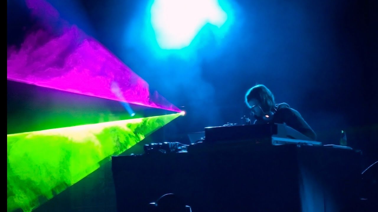 Dj Set d'Aphex Twin au Parc de la Seille à Metz, pour l'inauguration du centre Pompidou 15 mai 2010