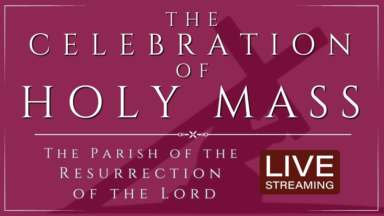 Ash Wednesday Mass at Noon - February 18, 2026