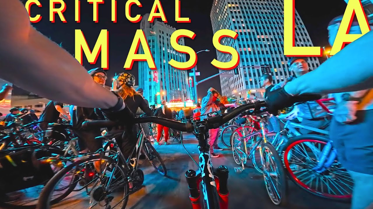 LACM Los Angeles Critical Mass #losangeles #criticalmass #LACM #groupride #rideout
