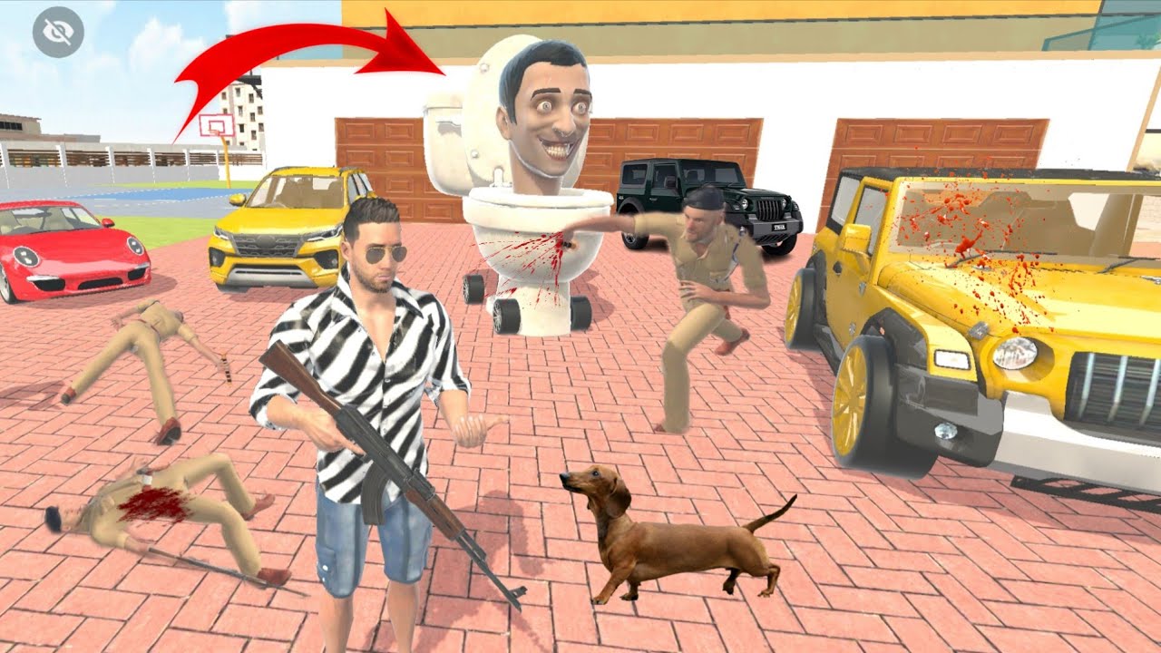 Franklin Order by 4️⃣ New Toilet Car 1️⃣ New Bike in Indian 🇮🇳 bike Thief Auto simulator 🔥 