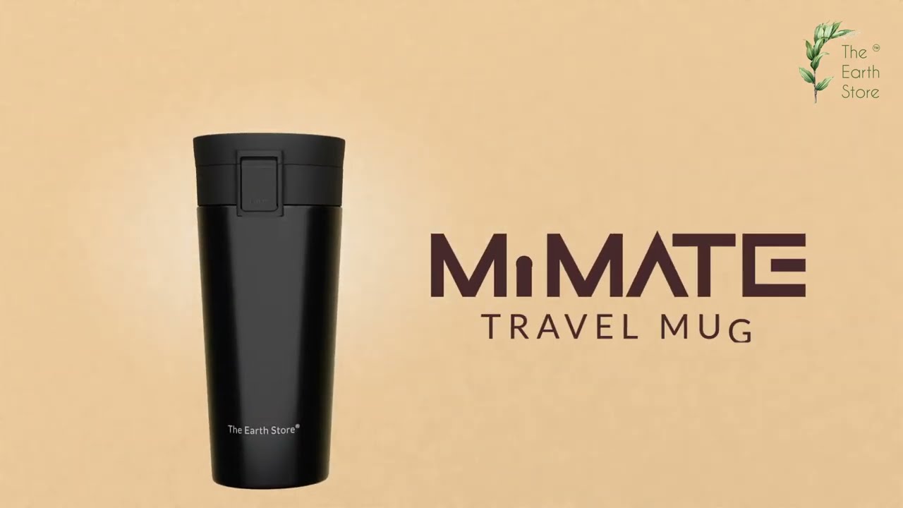 The Earth Store MiMate Insulated Travel Coffee Mug with Lid - 500 ML