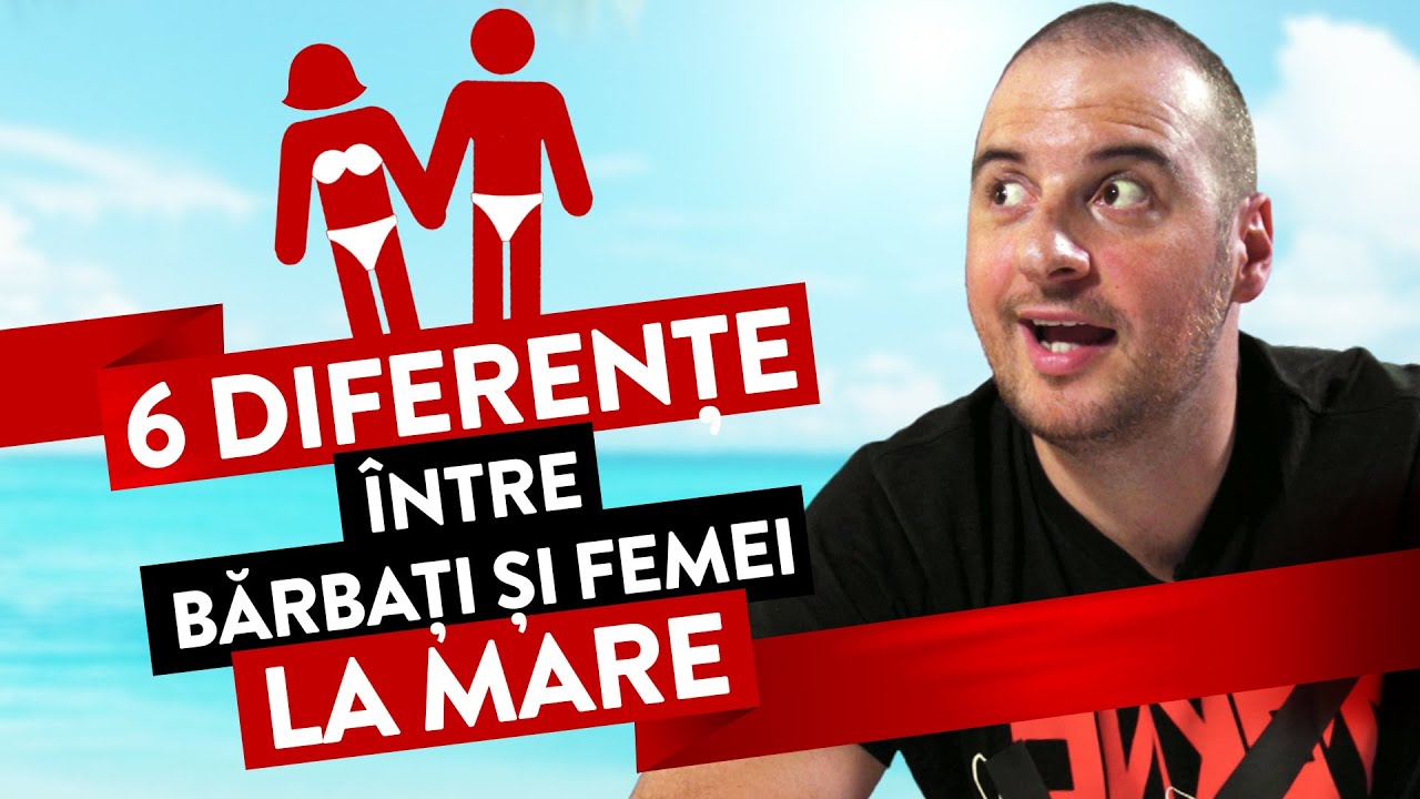 6 DIFERENTE ÎNTRE BĂRBAȚI ȘI FEMEI LA MARE