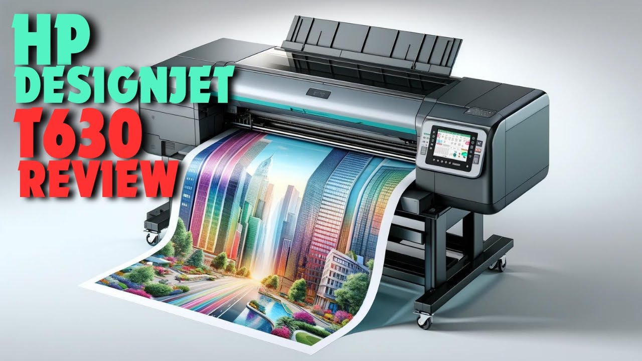 HP DesignJet T630 | Лучший струйный плоттер | Обзор 2024 года