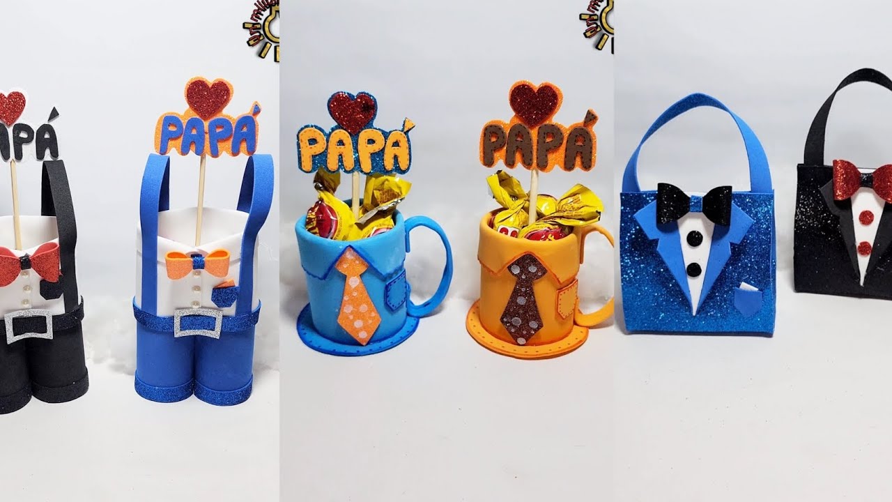 tres ideas geniales 👨que puedes realizar en casa para el día del padre🥰