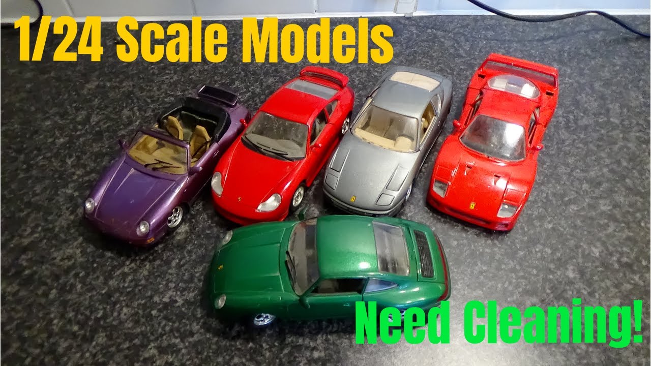Giving My 1/24 Scale Models A Much Overdue Clean | Few New Models.