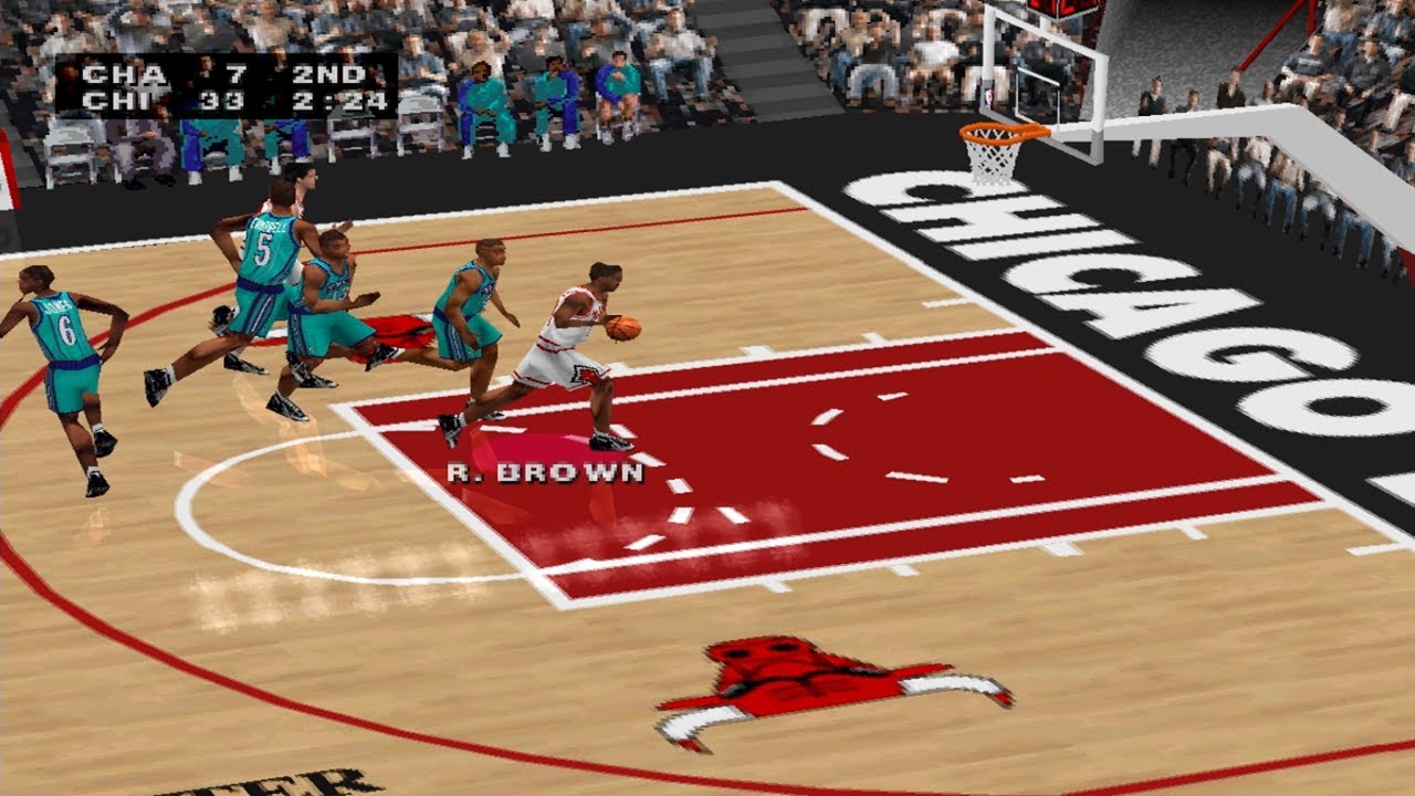 NBA Live 2000 (PS1 Gameplay)