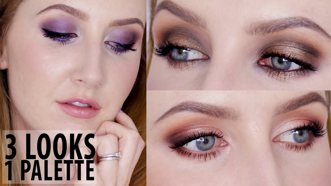 3 Smokey Makeup Looks Using the Too Faced Chocolate Bar Palette