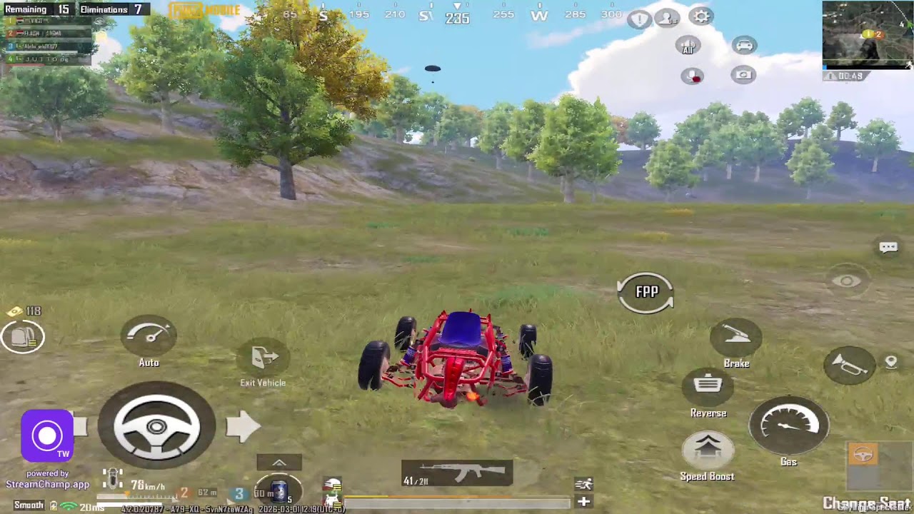 Broadcast powered by StreamChamp