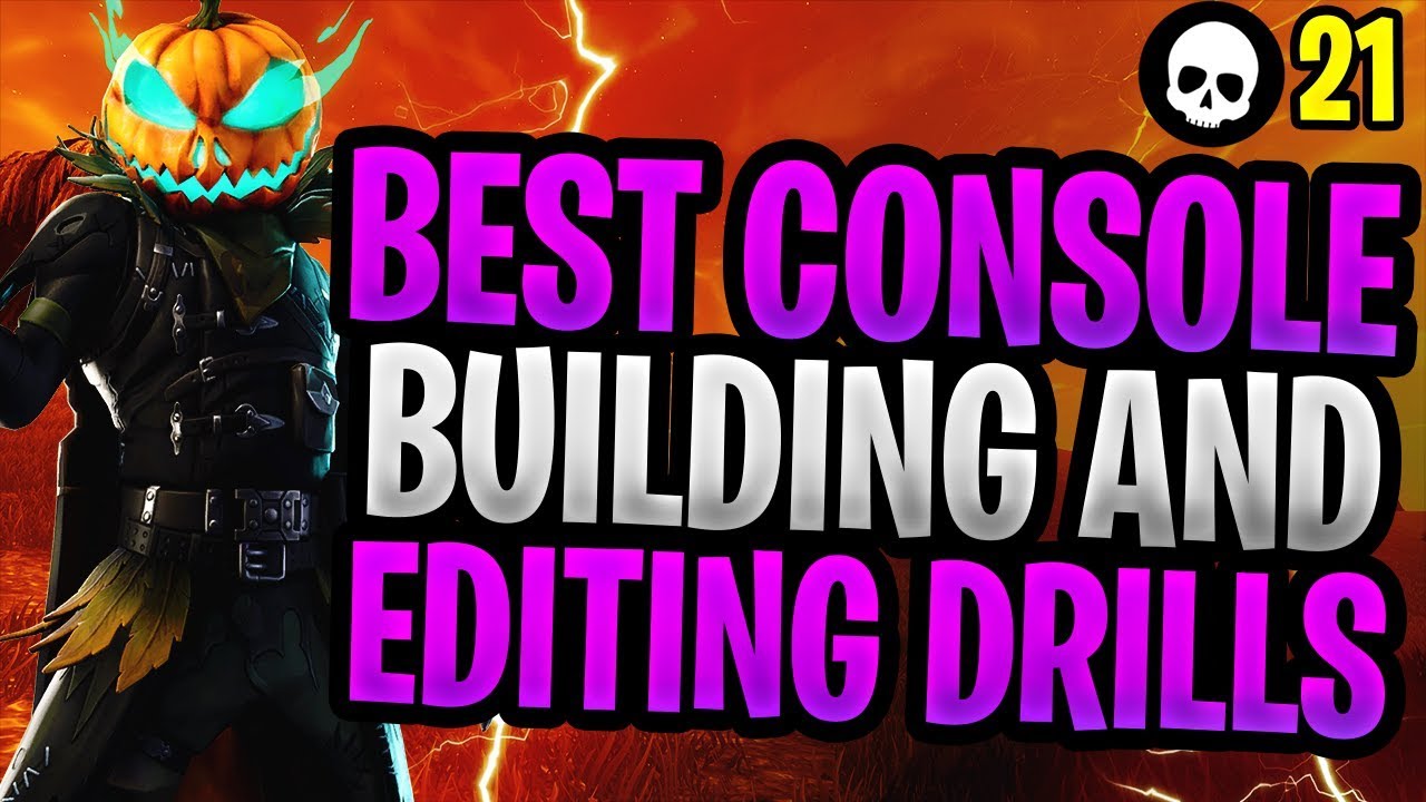 5 BEST Building + Editing Drills For Console Fortnite! (Battle Royale Building Tips)