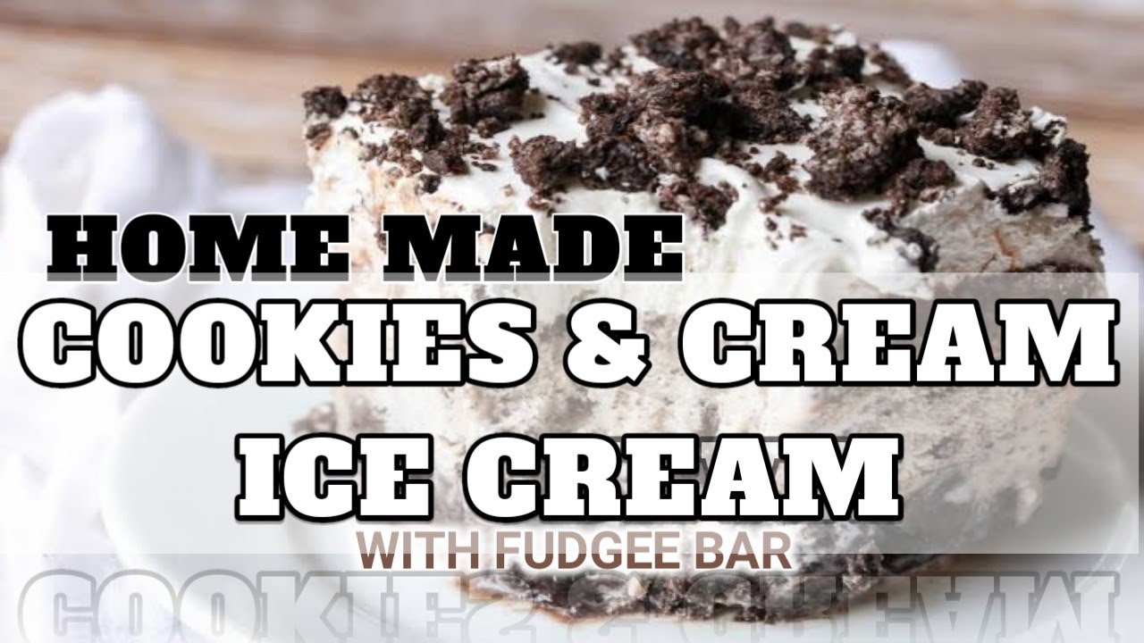HOME MADE COOKIES AND CREAM ICE CREAM OVERLOAD