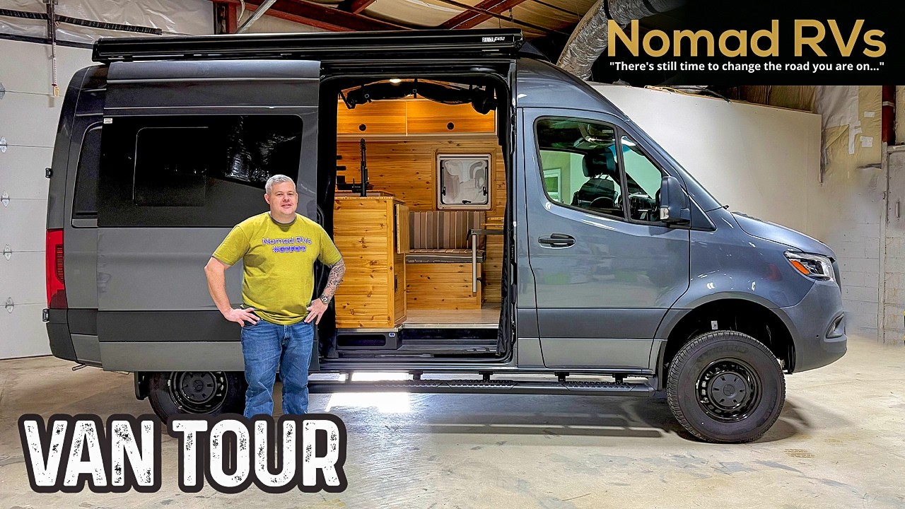 The Perfect Adventure Van? Nomad RVs Custom Short Sprinter Campervan Tour